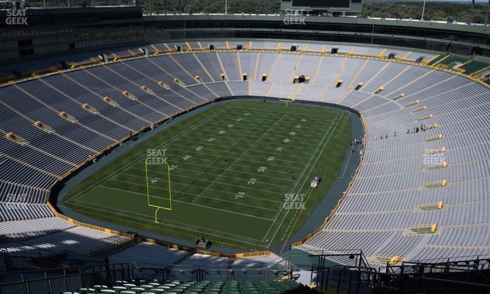 Lambeau Field - Section 743 S Seat View