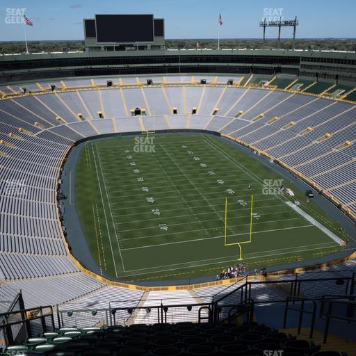 Lambeau Field - Section 744 S Seat View