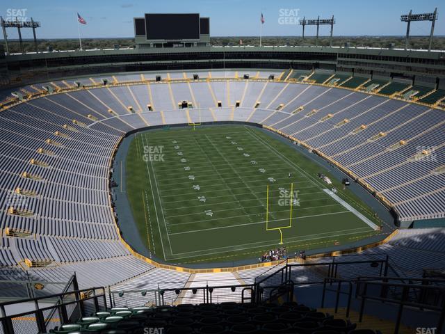 Lambeau Field - Section 744 S Seat View