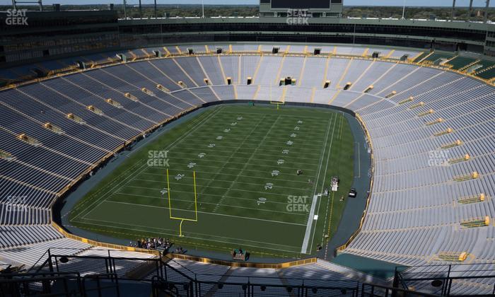 Lambeau Field - Section 745 S Seat View