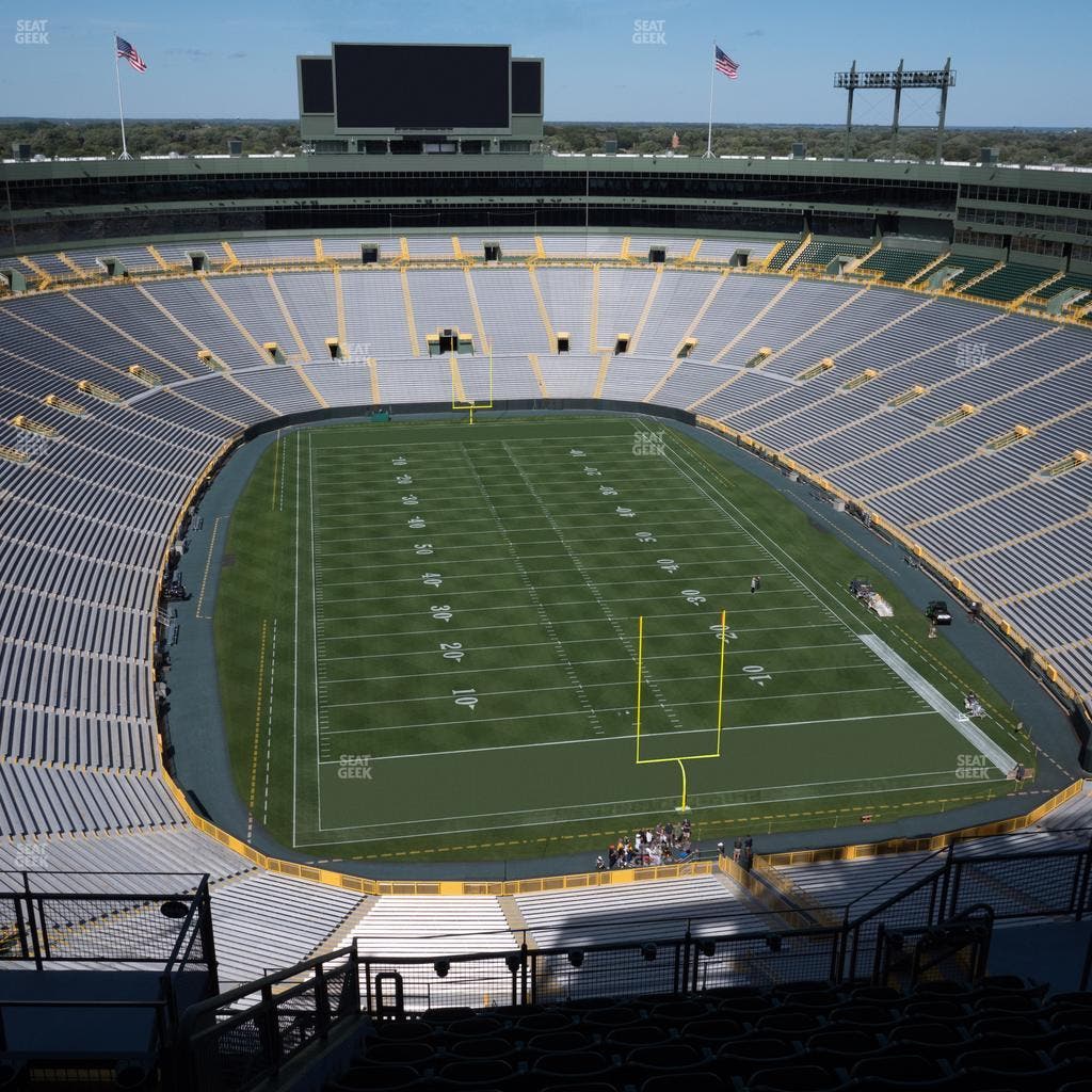 Lambeau Field - Section 746 S Seat View