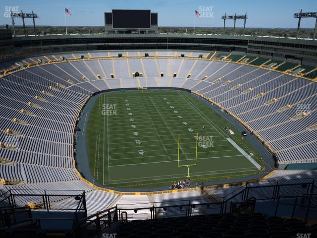 Lambeau Field - Section 746 S Seat View