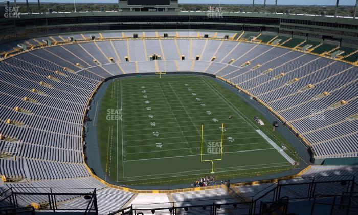 Lambeau Field - Section 746 S Seat View