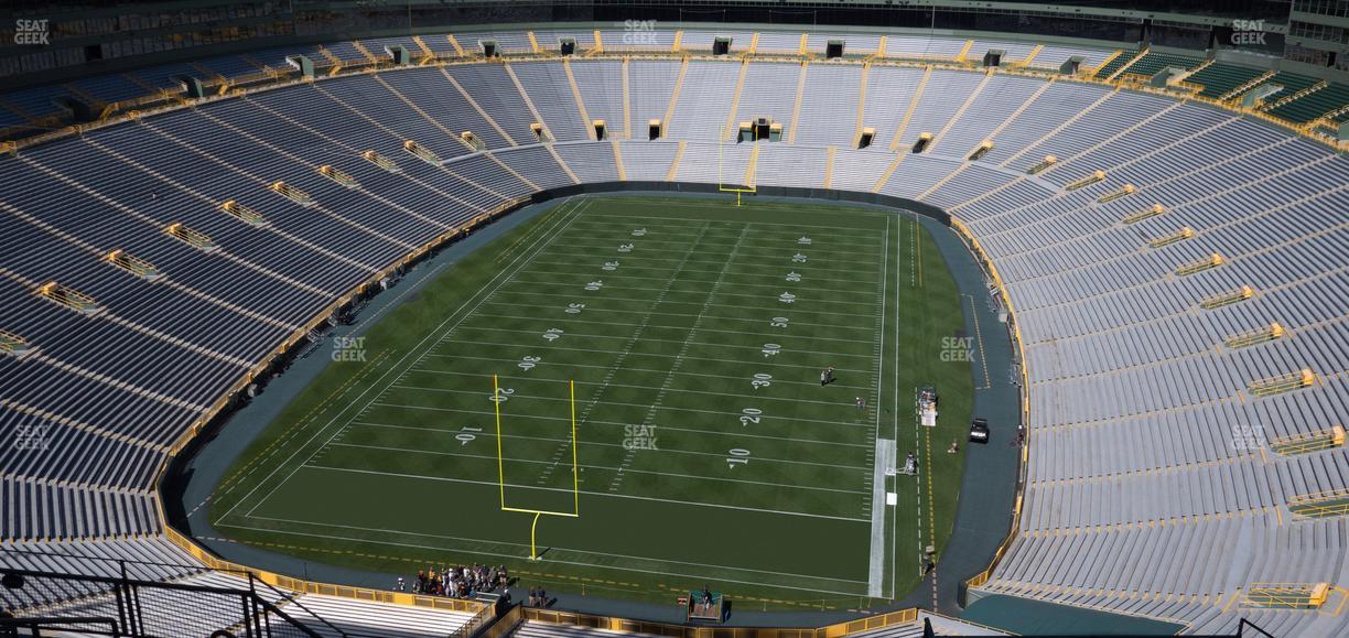Lambeau Field - Section 747 S Seat View