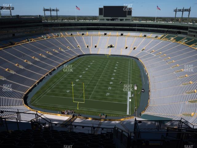Lambeau Field - Section 747 S Seat View