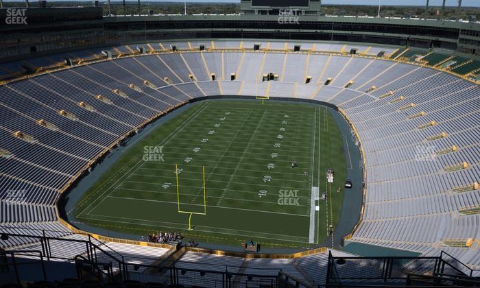 Lambeau Field - Section 747 S Seat View