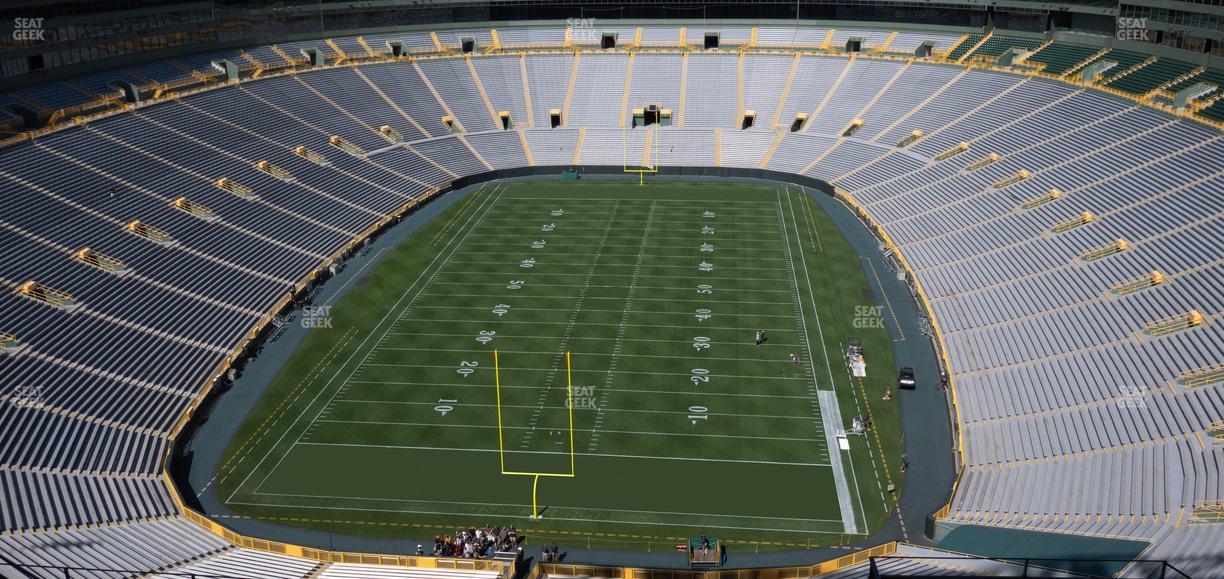 Lambeau Field - Section 749 S Seat View