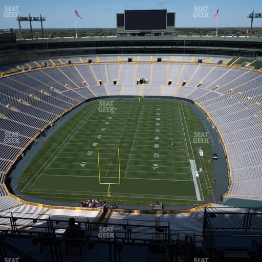 Lambeau Field - Section 749 S Seat View