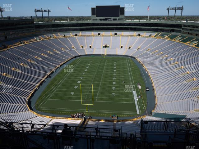 Lambeau Field - Section 749 S Seat View