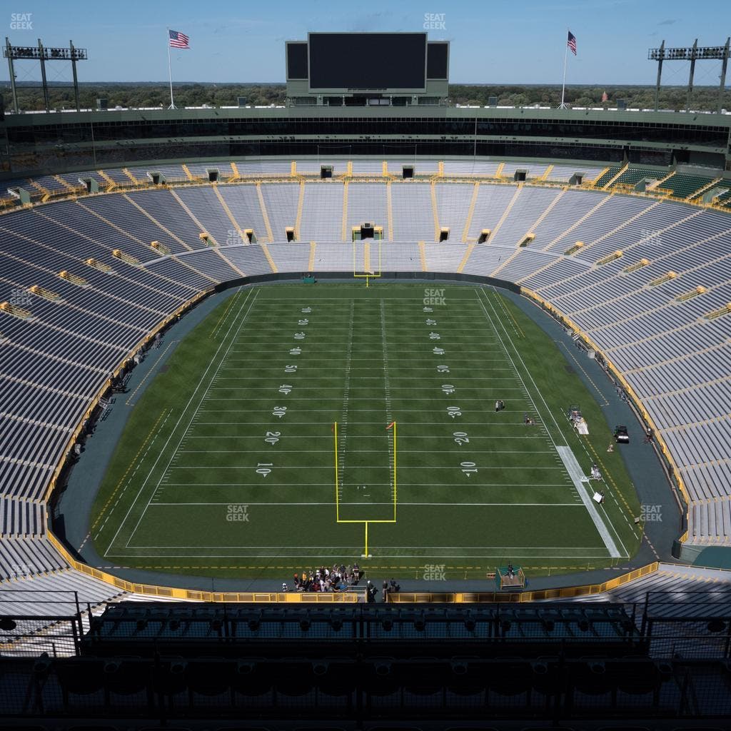 Lambeau Field - Section 750 S Seat View