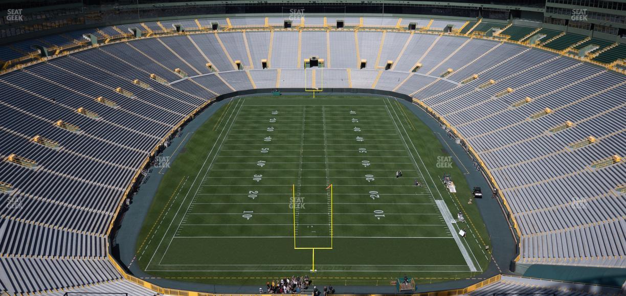 Lambeau Field - Section 750 S Seat View