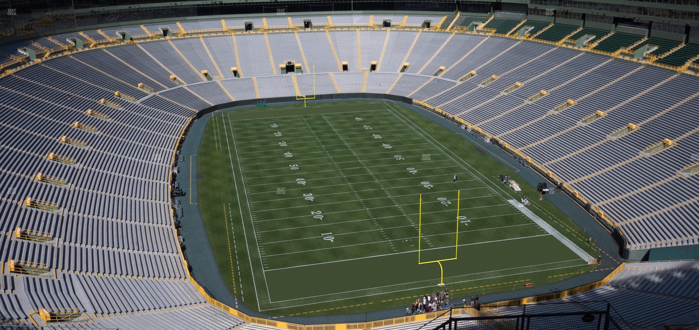 Lambeau Field - Section Champions Club 1 Seat View