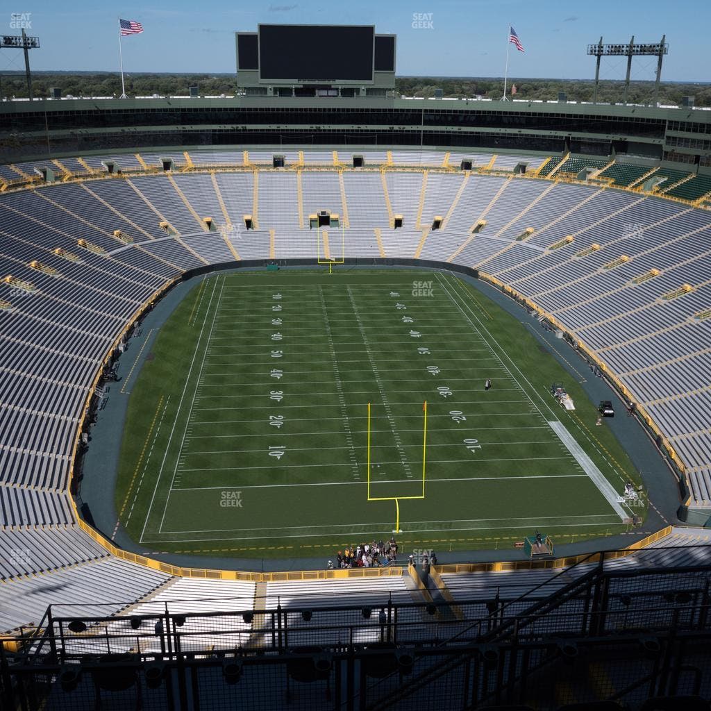 Lambeau Field - Section Champions Club 2 Seat View
