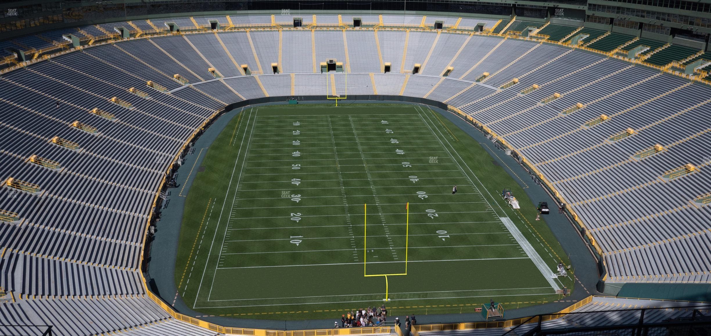 Lambeau Field - Section Champions Club 2 Seat View