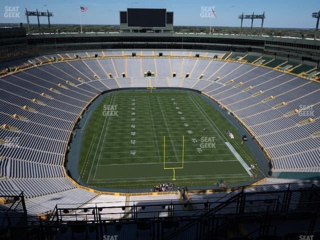 Lambeau Field - Section Champions Club 2 Seat View