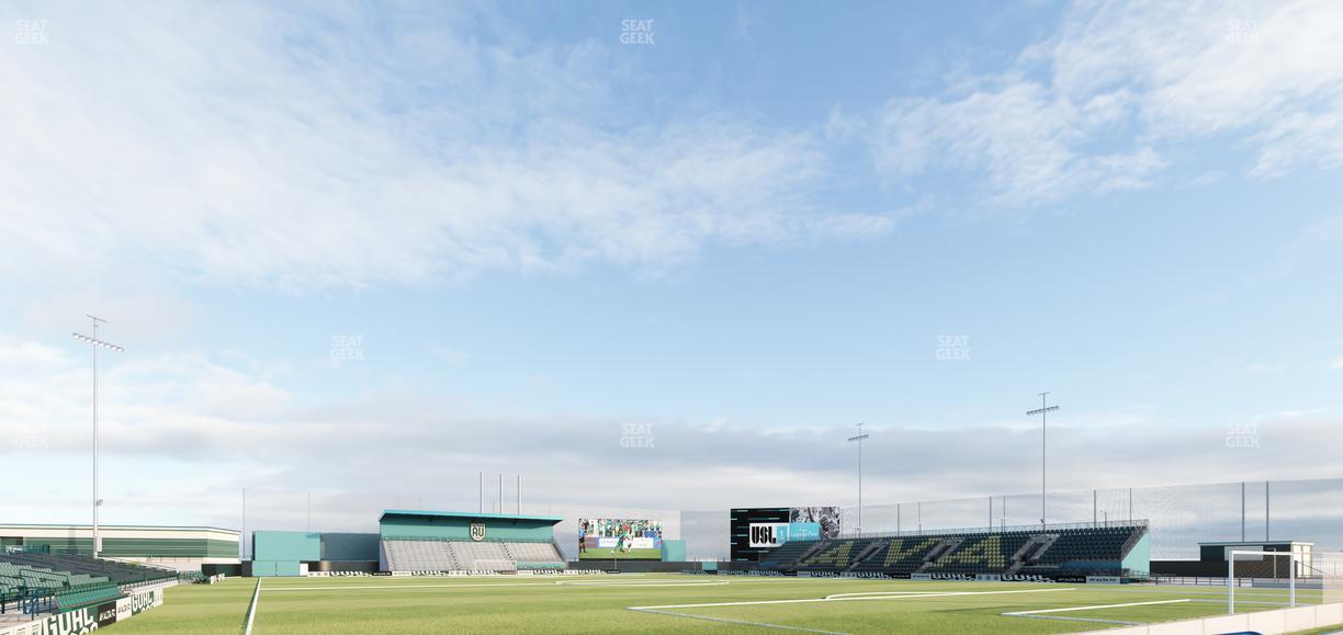 Lancaster Municipal Stadium - Section 102 Seat View