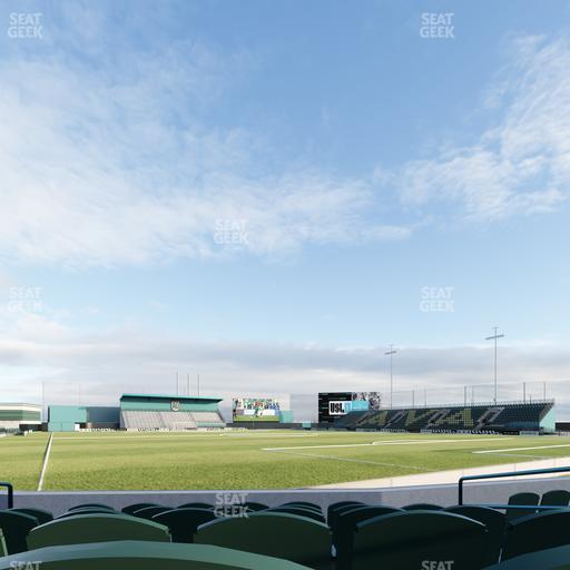 Lancaster Municipal Stadium - Section 102 Seat View