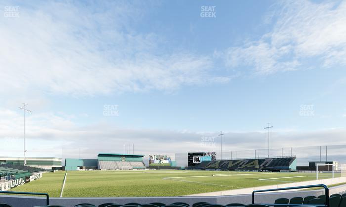 Lancaster Municipal Stadium - Section 102 Seat View