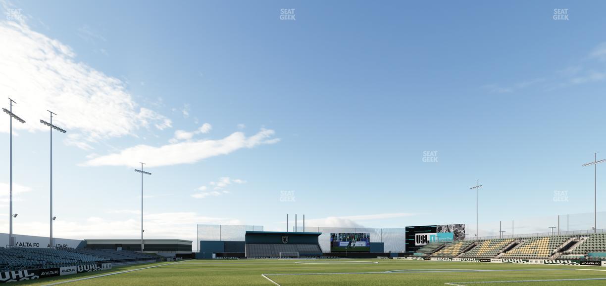 Lancaster Municipal Stadium - Section 106 Seat View