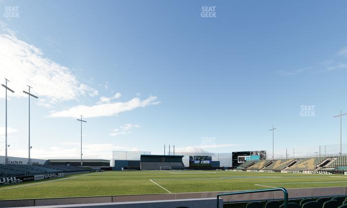 Lancaster Municipal Stadium - Section 106 Seat View