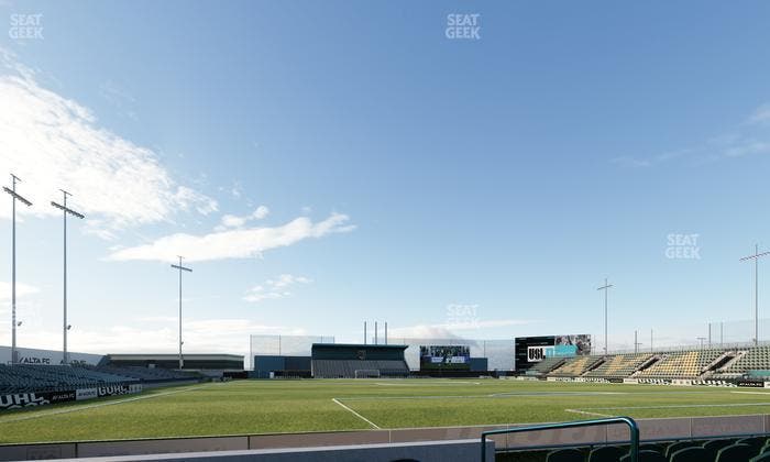 Lancaster Municipal Stadium - Section 106 Seat View