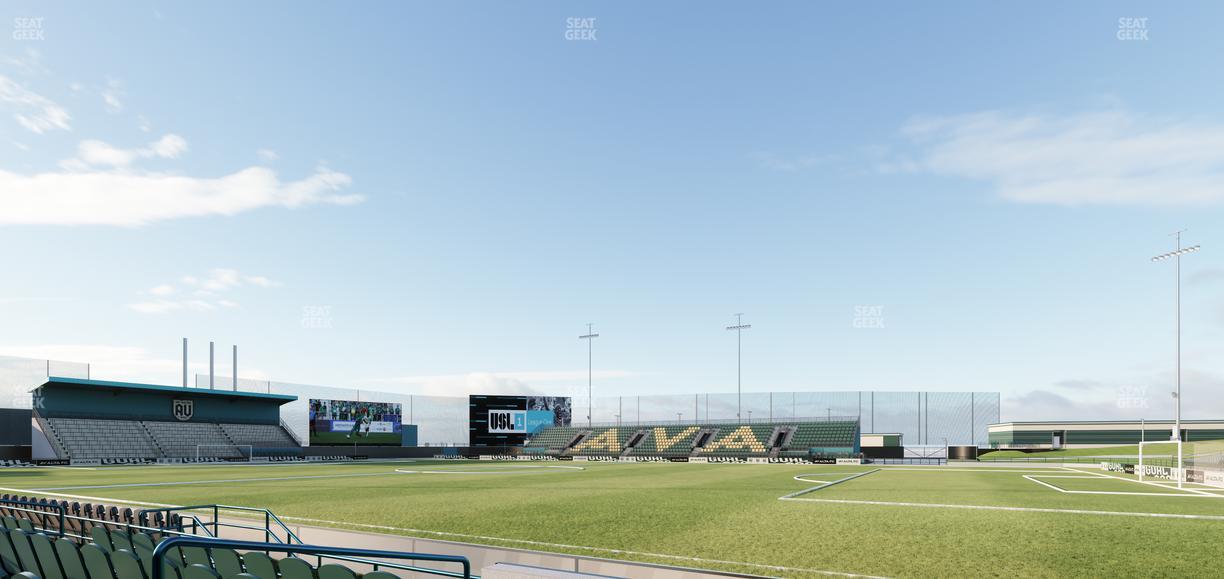 Lancaster Municipal Stadium - Section 107 Seat View