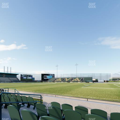 Lancaster Municipal Stadium - Section 107 Seat View