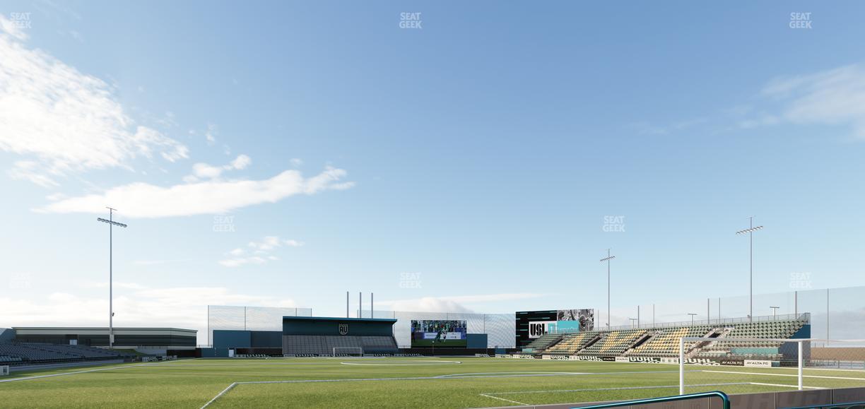 Lancaster Municipal Stadium - Section 108 Seat View