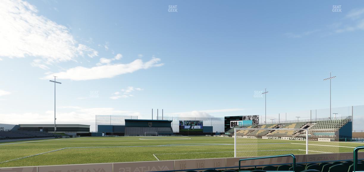 Lancaster Municipal Stadium - Section 110 Seat View