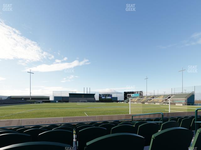 Lancaster Municipal Stadium - Section 110 Seat View Lancaster Municipal Stadium - Section 110 Seat View