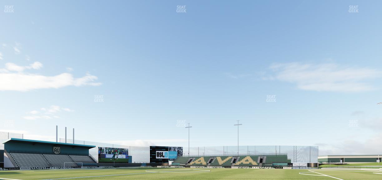 Lancaster Municipal Stadium - Section 111 Seat View