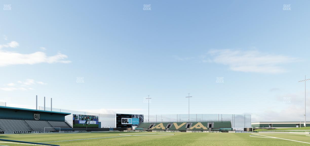 Lancaster Municipal Stadium - Section 113 Seat View