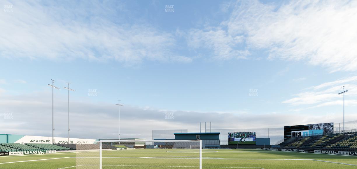Lancaster Municipal Stadium - Section 114 Seat View