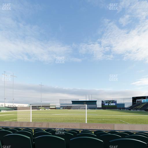 Lancaster Municipal Stadium - Section 114 Seat View