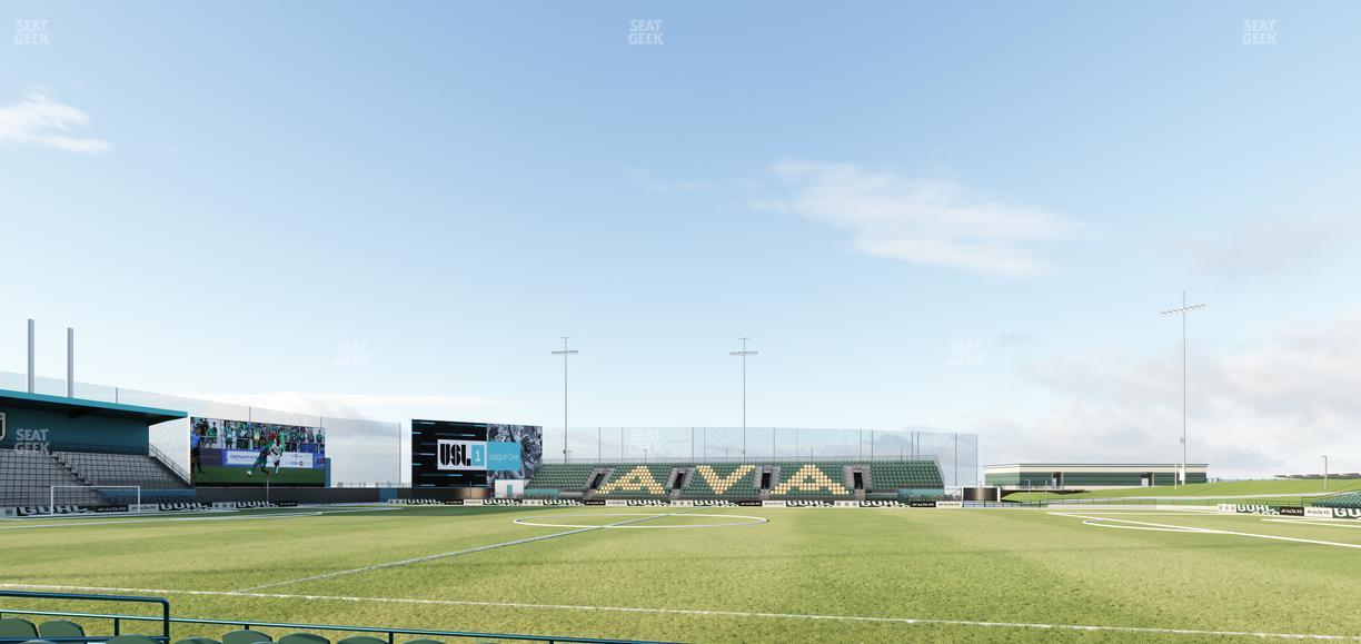 Lancaster Municipal Stadium - Section 115 Seat View