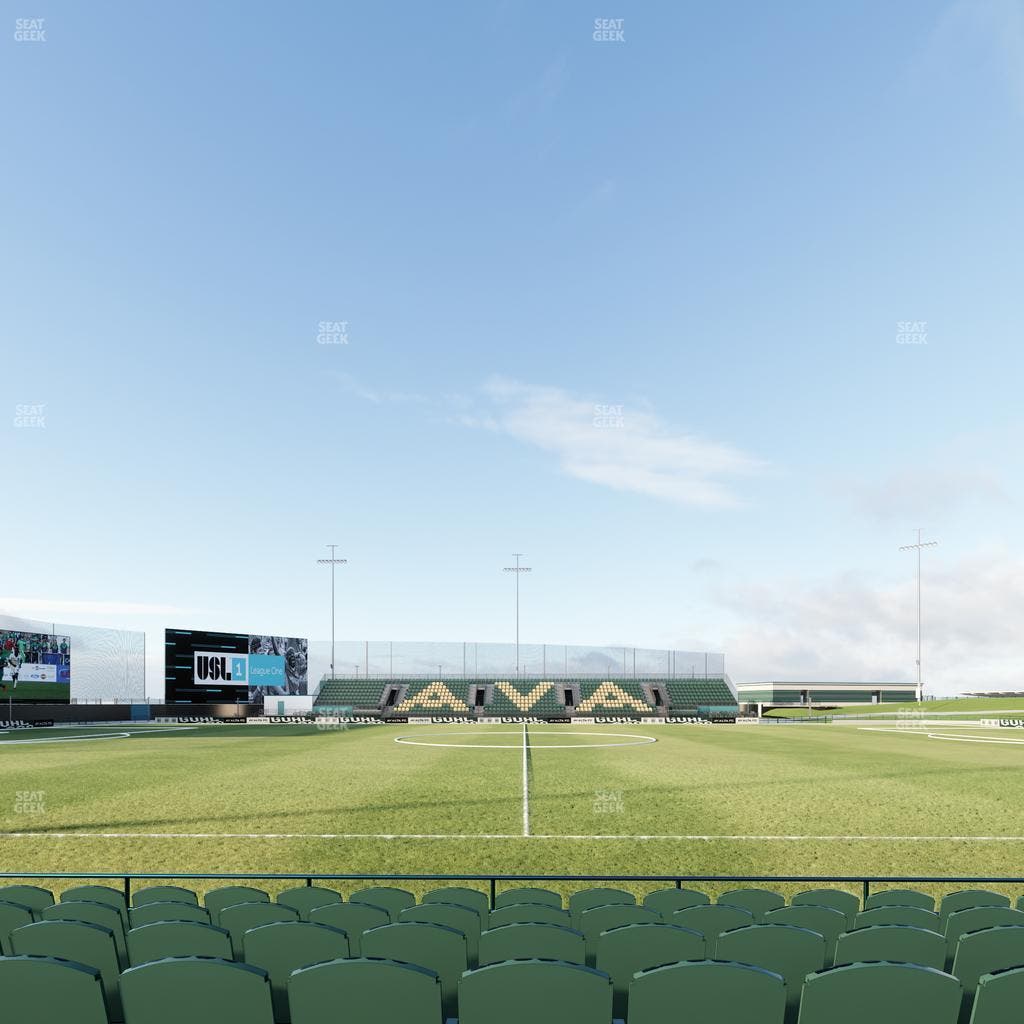 Lancaster Municipal Stadium - Section 117 Seat View