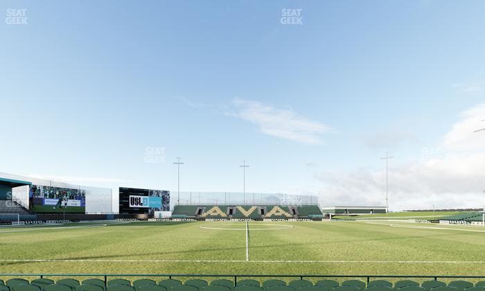 Lancaster Municipal Stadium - Section 117 Seat View