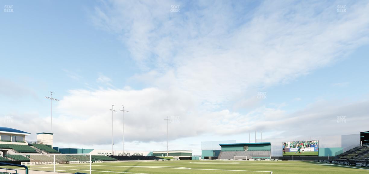 Lancaster Municipal Stadium - Section 118 Seat View