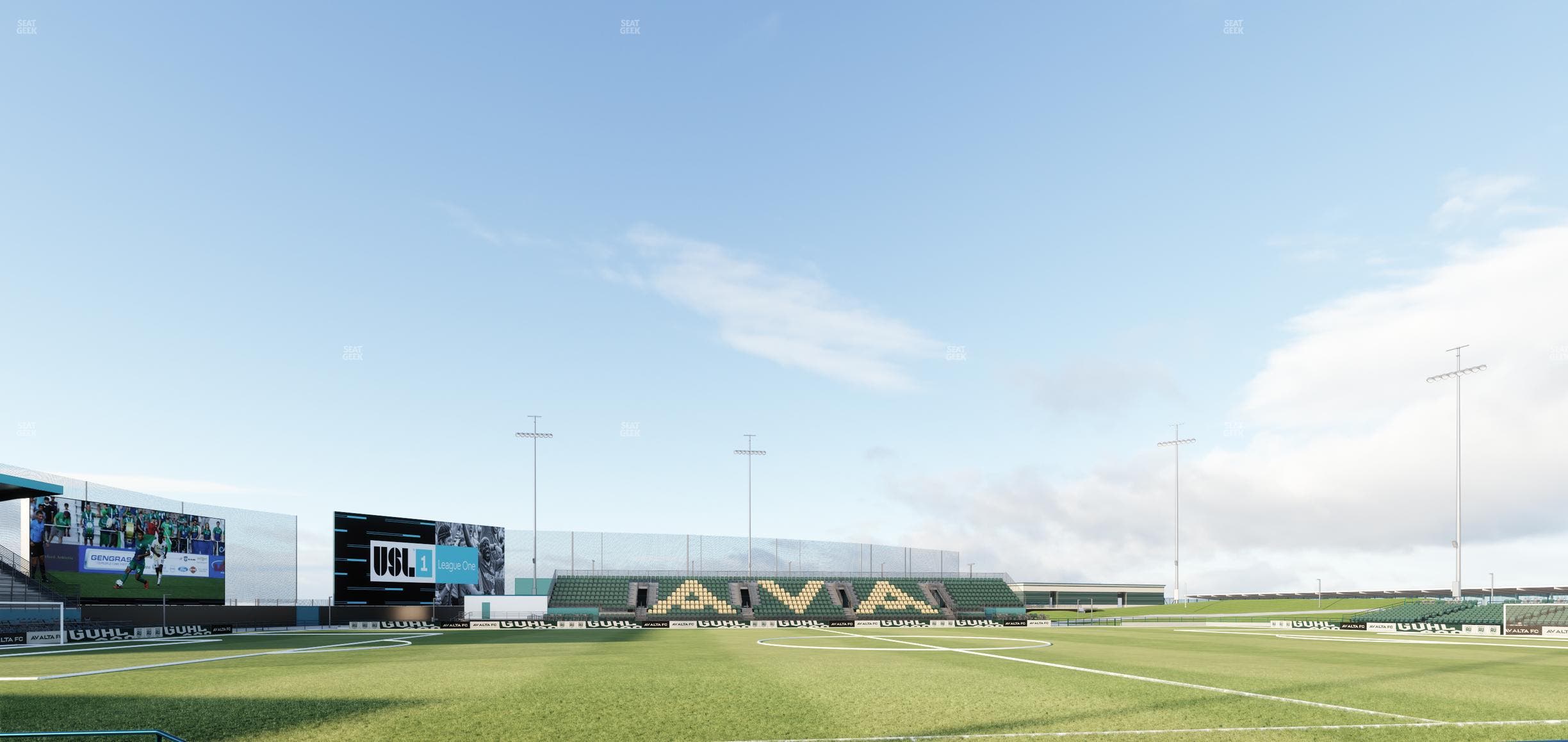 Lancaster Municipal Stadium - Section 119 Seat View