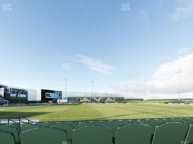 Lancaster Municipal Stadium - Section 119 Seat View