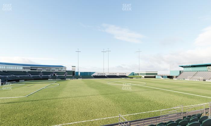 Lancaster Municipal Stadium - Section 120 Seat View