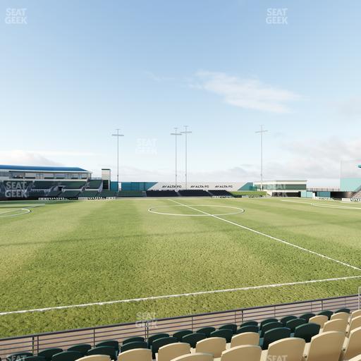 Lancaster Municipal Stadium - Section 122 Seat View