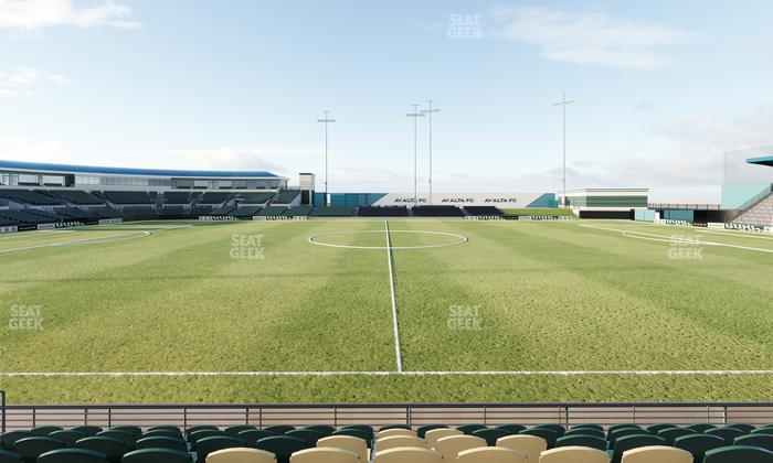 Lancaster Municipal Stadium - Section 124 Seat View