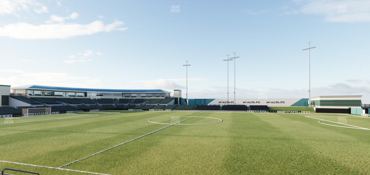 Lancaster Municipal Stadium - Section 126 Seat View