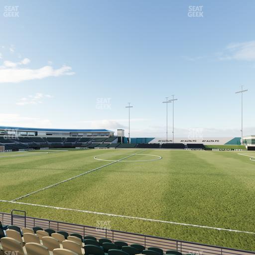 Lancaster Municipal Stadium - Section 126 Seat View
