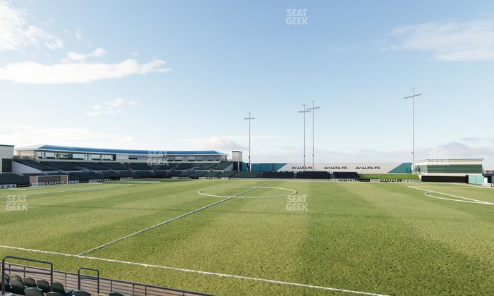 Lancaster Municipal Stadium - Section 126 Seat View