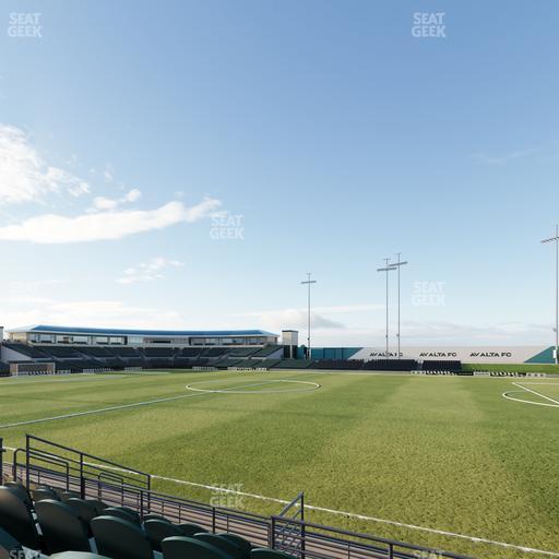 Lancaster Municipal Stadium - Section 128 Seat View