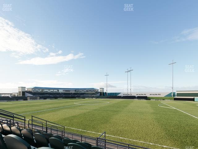 Lancaster Municipal Stadium - Section 128 Seat View