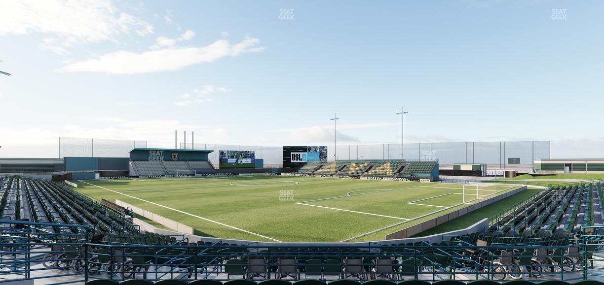 Lancaster Municipal Stadium - Section 201 Seat View