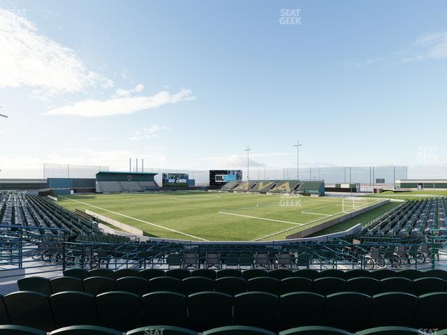 Lancaster Municipal Stadium - Section 201 Seat View
